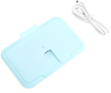 WEKADRIN Portable Wipe Warmer with Fast Heating and Moisture Protection Diaper Tissue Heater for Vehicle Use Energy-Saving Wet Tissue Warmer for Comfortable Skin Care