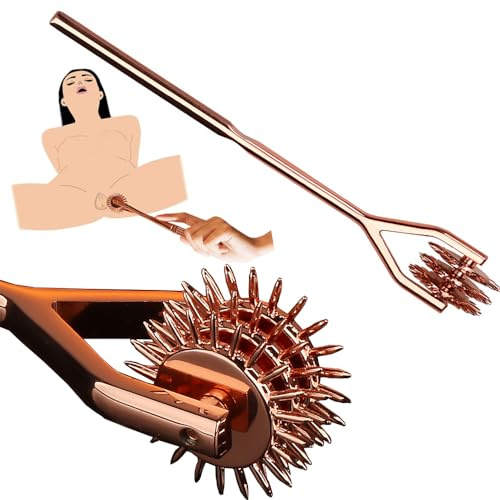 BFLaiCai Nervenrad Sex Federkitzler Nadelrad Flirten Exquisite Nervenräder Nervenrädchen Nach Nadelroller Sexspielzeug Für Frau