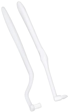 Generic Set Spazzolino Interdentale Ortodontico Morbido per Apparecchi Dentali per Impianti per Bambini, Ottimo per la Salute Orale, Bianco