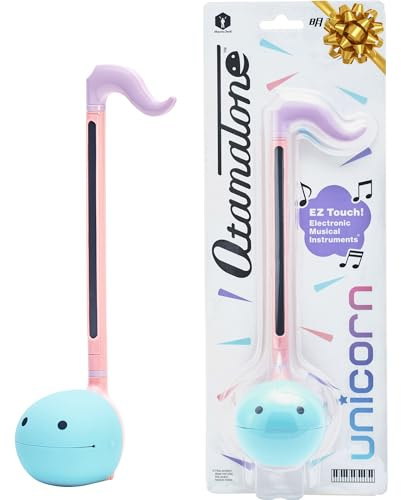 Otamatone Regular Unicorn Japanese Electronic Musical Instrument, Portable Touch Sensitive Digital Music Instruments Synthesizer, Fun Kids Teens Adults Birthday Christmas Toy Song Game Stuff