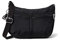 Kipling IZELLAH Sac à bandoulière de taille moyenne, Black Noir (Noir)