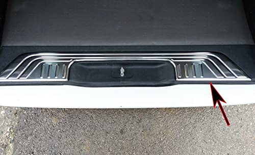 Recambo | Protector de Parachoques Trasero | Compatible con Mercedes Vito, Clase V | W447 | Acero Inoxidable Cromado | Protección Borde de Carga