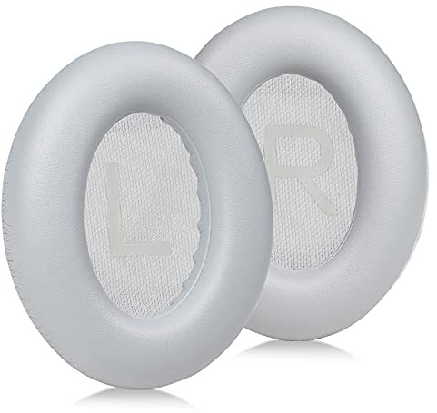 Sinowo Replacement Earpads Compatible for Bose 700 (NC700) Wireless Headphones,Ear Pads Cushions with Noise Isolation Memory Foam,Soft Protein Leather(Silver)