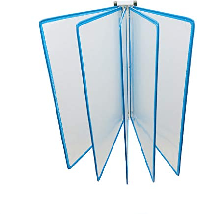 Wanddokumenten-Organizer, an der Wand montierter Dokumentenhalter, Klappaktenhalter, an der Wand montiertes magnetisches Display (PVC + Metall) 33 * 23 * 10 cm
