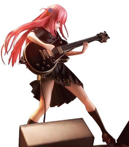 Jilijia Anime Bocchi The Rock Figur Statue Goto Hitori Stehposition Charakter Modell PVC Anime Actionfigur Sammlerstück Geschenke 22 cm