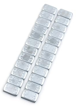 TUCKBOLD 60g 2.1oz Wheel Balance Weights for Motorcycle 140 x 19mm 2pcs Automotive Parts