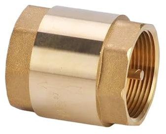 Messing-Rückschlagventil mit Innengewinde, Inline-Feder for Wasserkontrolle, 1/2 Zoll, 3/4 Zoll, 1 Zoll, 2 Zoll, 1-1/2 Zoll, 1-3/4 Zoll, DN15 DN20 DN25 DN32 DN40 DN50(2)