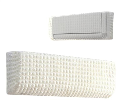 Housse de protection pour climatiseur d'intérieur - Housse de protection pour climatiseur mural - Extensible - Housse anti-poussière pour appareil intérieur - Design élégant - Accessoire pour