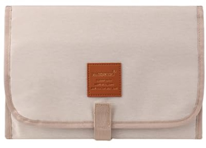 1 x ultra-tragbare Wickelunterlage, faltbare Wickelunterlage, kompaktes faltbares Design, universelle Wickelunterlage für Kleinkinder, Ausflüge und Reisen