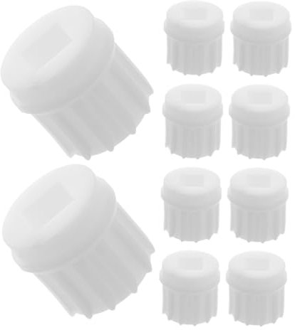 Veemoon 10pièces Accessoires De Remplacement Pour Machine à Moudre La Pour Préparation De Saucisses Et Système De Râpe Avec Vis De Hachoir à