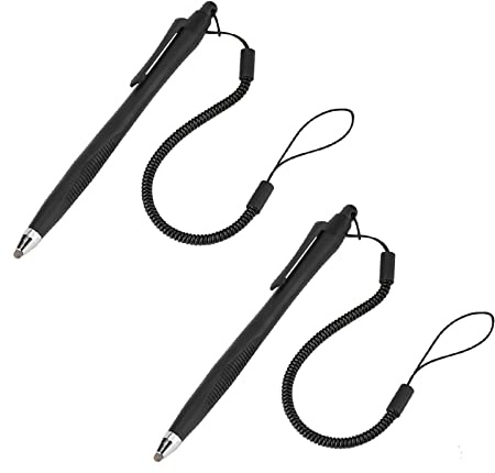 Risegun Lot de 2 stylets professionnels pour écran tactile pour tablettes, téléphones portables, smartphones
