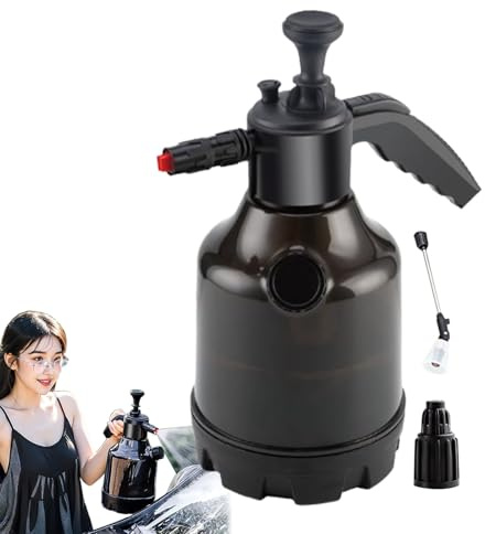 Lnhgh Lanza de lavado para coche – Dispersor de espuma para lavado de coche | de pulverización ajustable, conexión rápida, equipo ligero de mantenimiento para limpieza de ventanas y