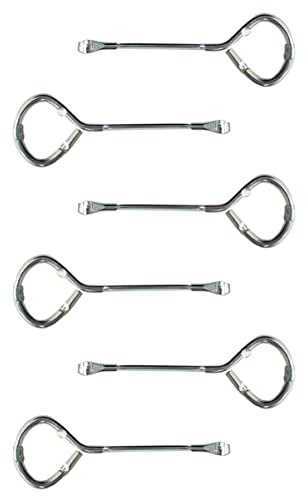 DIYEAH 6 Pièces Ouvre Boîte de Peinture Portable pour Facilement Les Seaux de Peinture Outil Pratique et Robuste pour Éviter Endommager Les Couvercles