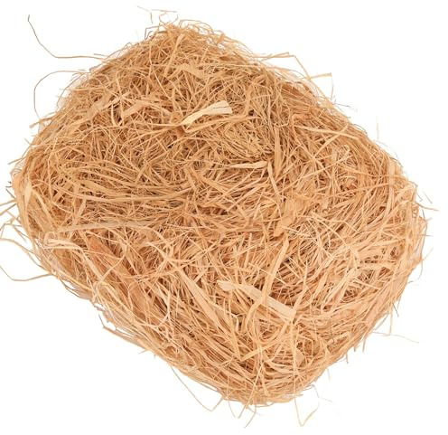 Trimming Shop 50g Natural Raffia Ribbon Bundles, Eco-Friendly Raffia Straw | Gift Box Filler Packaging Material, Gift Wrapping, Florist Bouquets, Garden Ties, Basket Weaving, Craft Project & Decorations