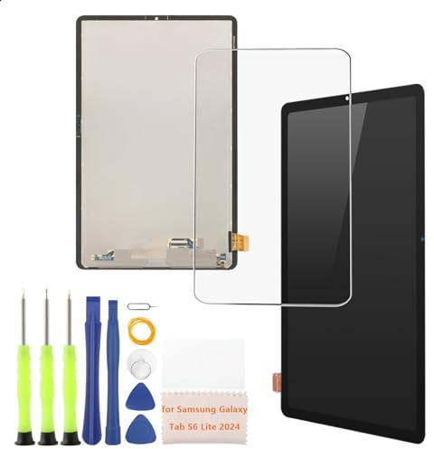 10.4 pulgadas para Samsung Galaxy Tab S6 Lite 2024 Pantalla de repuesto para Galaxy Tab S6 Lite 2024 SM-P620 SM-P625 Tablet LCD Pantalla táctil digitalizador Asamblea con herramientas de reparación
