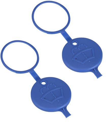 Tappo di Ricambio per Serbatoio dell’Acqua dei Tergicristalli,Tappo Vaschetta Tergicristallo Blu Tappo del Serbatoio del Liquido Lavavetri del Parabrezza Per Peugeot 106 206 207 406 5008 Citroen C2 C3
