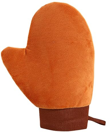 Bräunungshandschuhe, streifensichere Anwendung, 15,5 x 22 cm, Selbstbräuner-Applikator-Handschuh, weicher Bräunungslotion-Handschuh, Schutz für Zuhause, Reisen, Turnbeutel