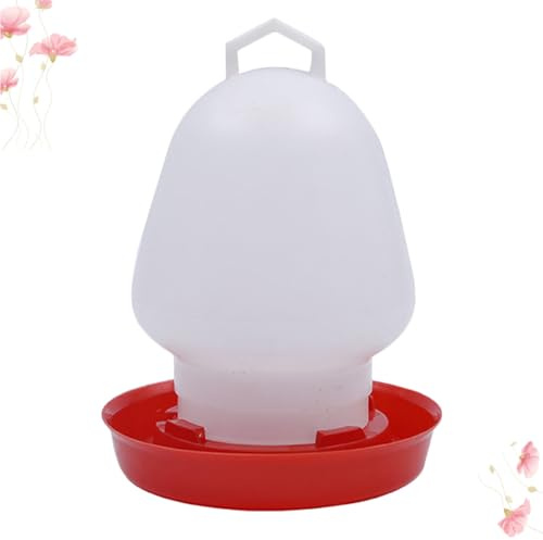 ARTIBETTER 5 Bebederos Automáticos para Aves de Corral 15L Dispensador de Agua para Pollos Palomas y Codornices Plástico Grueso Resistente para Granjas y Uso Doméstico