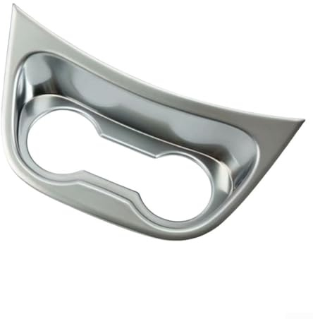 Para Mercedes para Vito 2017 a 2023, marco plateado para portavasos, accesorio decorativo interior del coche hecho de ABS