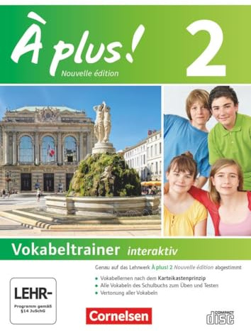 À plus ! - Französisch als 1. und 2. Fremdsprache - Ausgabe 2012 - Band 2: Vokabeltrainer auf CD-ROM