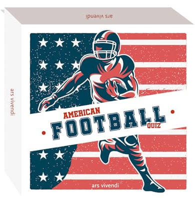 American Football-Quiz – 66 Quizkarten rund um NFL, Super Bowl & Football-Wissen | Kartenspiel mit Anleitung | Sport-Quizspiel für Football-Fans | Geschenkidee von ars vivendi
