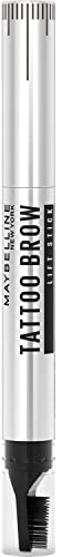 Maybelline New York Augenbrauenstift zum Auffüllen und Liften, Bis zu 24 Stunden gestylte Augenbrauen, Tattoo Brow Lift 2-in-1, Farbe: 04 Deep Brown, 1 Stück