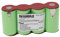 EXTENSILO Akku kompatibel mit Gardena Accu75 (8818-20) Heckenschere Strauchschere Rasenschere Gartenschere (3600mAh, 4,8V, NiMH)
