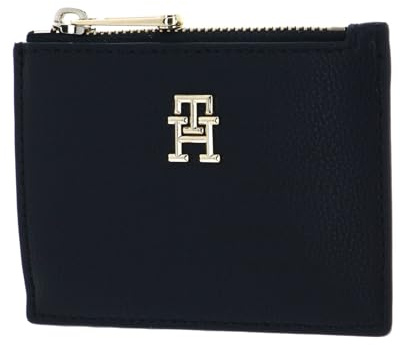 TOMMY HILFIGER TH Casual Slim Wallet with Zip Space Blue