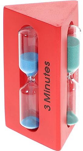 DOITOOL Sanduhr Mit Minuten Spielzeit Farbenfroh Und Stabil Für Junge Mädchen Zähneputzen Und Spiele Zeitmessgerät Für Klassenzimmer Büro Und Zuhause