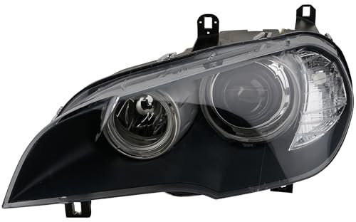 Johns, Scheinwerfer Halogen Links passend für BMW X5 E70 mit LWR m. weißer Blinkleuchte