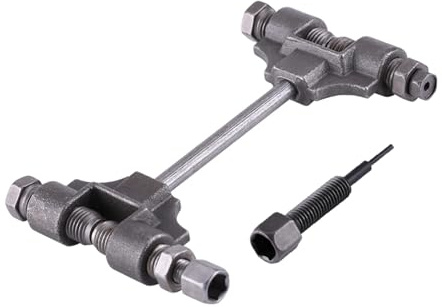 Herramienta de reparación de removedor de Cadena de Motocicleta Universal de Acero Forjado de Alta Resistencia Herramienta de extracción de Remaches de Cadena Herramienta de Cadena de distribución de