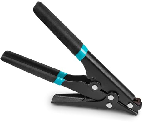 Plastic Cable Tie Gun, Cutting Width 2.3-9.5mm, Nylon Cable Tie Tensioning Tool One-Handed Operation, Perfect for Tensioning and Cutting Tool