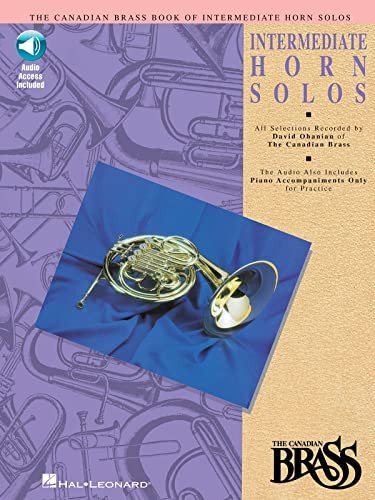 Canadian Brass Book of Intermediate Horn Solos: Book/CD Pack: Book with Online Audio