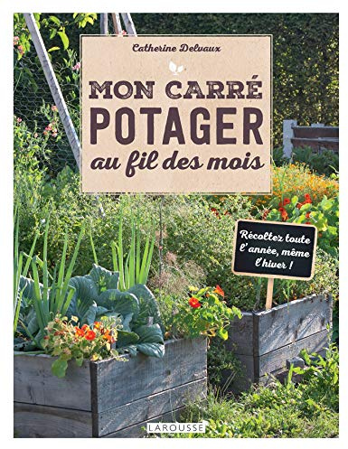 Mon carré potager au fil des mois
