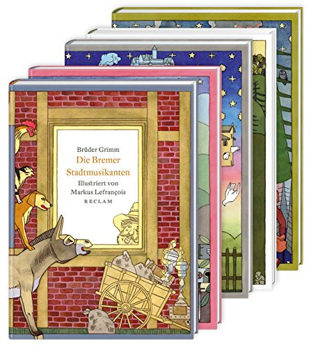 Fünf Märchenklassiker der Brüder Grimm: Bilderbücher von Markus Lefrançois