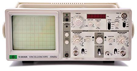 Oscilloscope analogique à deux pistes Fréquencemètre à six chiffres V-5030A (Size : 110v)