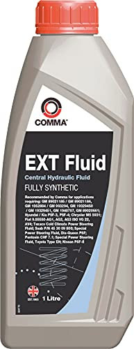 Comma EXT Fully Synthetic CHF Central Hydraulic & Power Steering Fluid (EXT1L) 1 Litre 1L