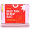Tan Fan Self Tan Sleep Sac - Keep Sheets Clean From Fake Tan Stains - 100% Cooling Silky Poly Sleeping Sack - Won’t Rub or Absorb Tanning Lotion - Lightweight Breathable Large w Foot Openings