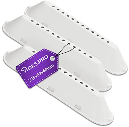 Viоks.pro Lot de 3 nervures de tambour de rechange pour machine à laver Whirlpool 482000023096 - Pour tambour Whirlpool et Indesit - Pièces de rechange pour machine à laver