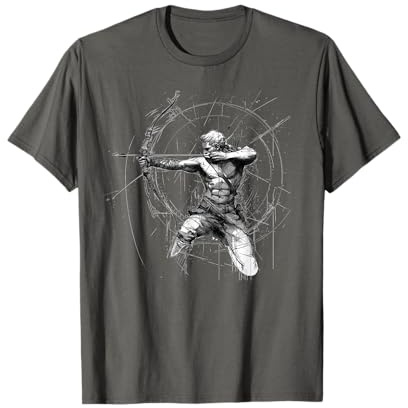 Bogen und Antiker Bogenschütze T-Shirt