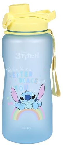 sarcia.eu Andzia i Stitch Disney Grande bouteille/bidon en plastique avec graduation 2,3 L