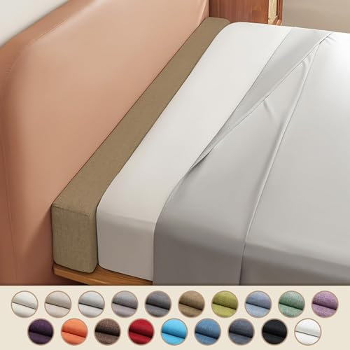 UWOBTN Matratzenfüllkissen für Bettbrücke, Bettlückenfüller, Kopfteil-Lückenfüller,zum Füllen der Lücke zwischen Matratze und Kopfteil/Wand/Bett, Doppelbett-Anschluss(#11,200x15x10cm/78x6x4in)