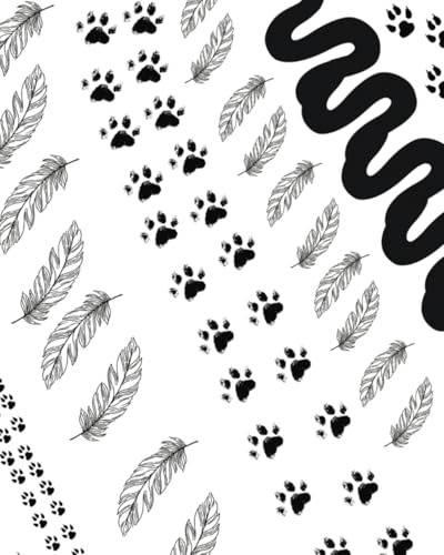 Collage Rulled Notebook: 100 Pages