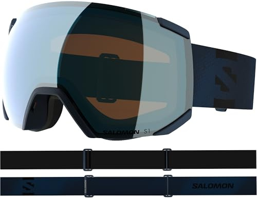 Salomon RADIUM ML gafas, gafas de esquí unisex antivaho para snowboard y aventuras de montaña