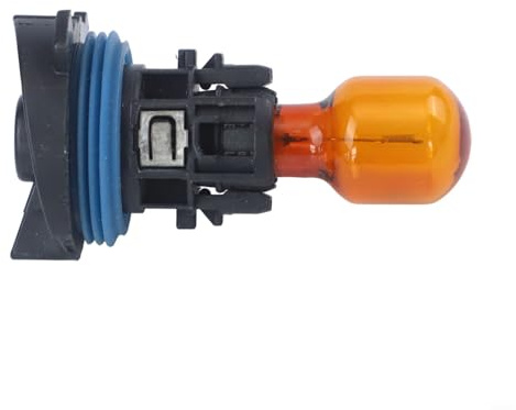 Trayneel Lampadina indicatore anteriore con presa ABS nero/arancione ricambio compatibile con 3008/5008 e III OEM 262610001R 6216.G6 per anteriore Ex