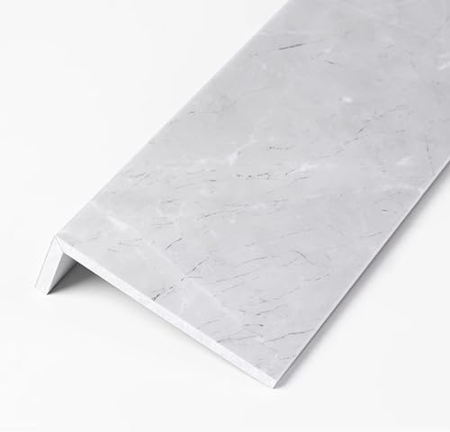 Copertura per davanzale, Rivestimento Pannello di Copertura davanzale in PVC Impermeabile e ritagliabile Bagno, Cucina, Ufficio Arredamento Domestico(J,50x18cm)