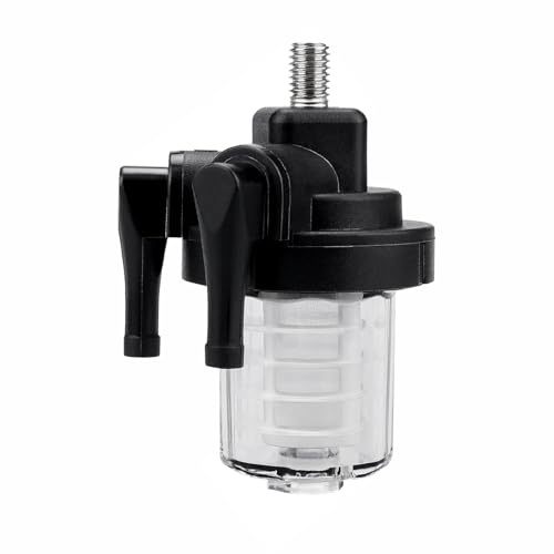 Kraftstofffilter Komplett Kompatibel mit Yamaha 61N-24560-00-00, für 15-60 PS Außenborder 2&4 Takt, Marine Benzinfilter mit Sichtschale, Langlebiges Ersatzteil für Boot