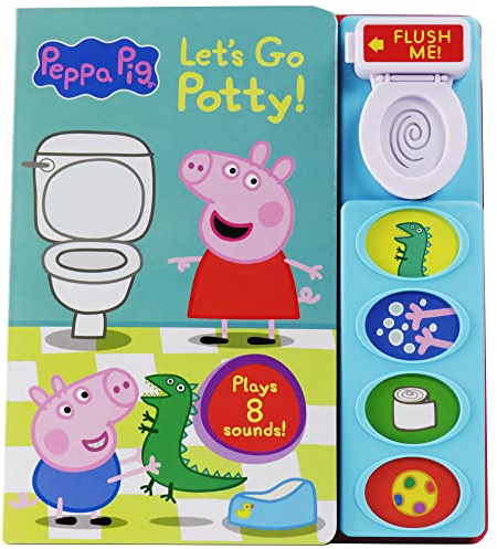 Peppa Pig – Let’s Go Potty! Interactive 5-Button Potty Training Sound Book – PI Kids