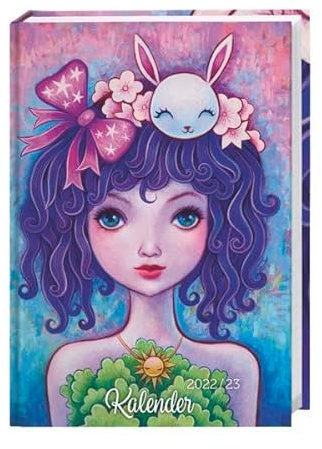Jeremiah Ketner 17-Monats-Kalenderbuch A5 2022/2023. Illustriert von dem amerikanischen Künstler, mit viel Platz für Stundenpläne und Termine. ... 17 Monate. Von August 2022 bis Dezember 2023