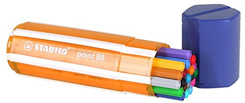 STABILO Fineliner 20er-Set Strichstärke: ca. 0,4mm